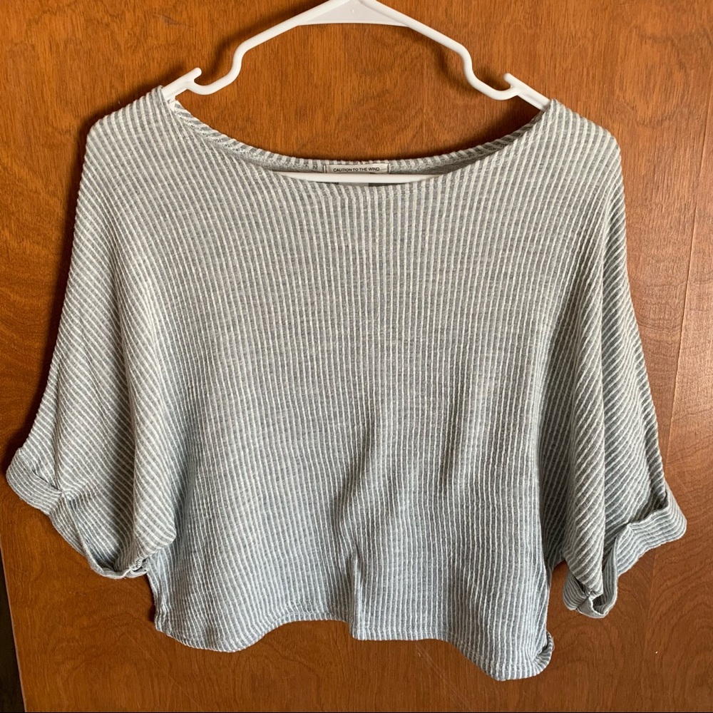 Striped Crop Top